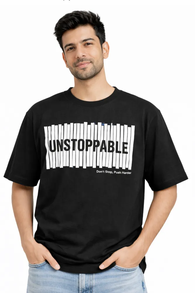Unisex Oversized Graphic Printed T-Shirt for Men & Women â€“ 